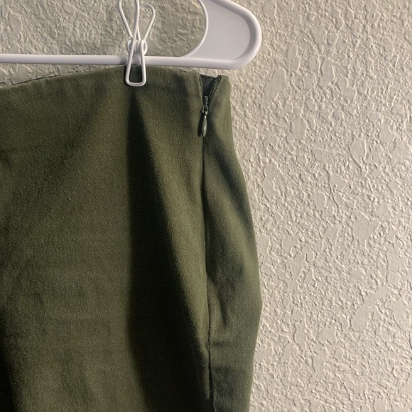 Olive Green Slacks size 2 - Picture 7 of 9